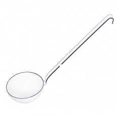 Riess Classic White Ladle 8 cm - Enamel