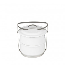 Riess Classic White Food Carrier 2-piece - Enamel