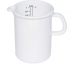 Riess Classic White Kitchen Measuring Cup 3.0 L - Enamel