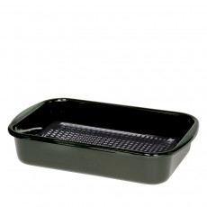 Riess Classic baking and roasting pans grill pan 35x23 cm with waffle bottom - enamel