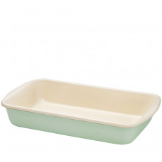 Riess Classic Colorful Pastel Casserole Dish 38x22.5 cm Nile Green - Enamel