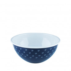 Riess Country Dirndl - Dirndl Blue Bowl 22 cm / 2.5 L - Enamel