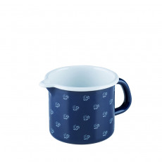Riess Country Dirndl Saucepan 9 cm / 0.5 L - Enamel