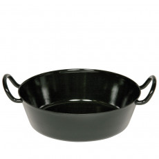 Riess Classic Black Enamel Schnitzel Pan 34 cm - Enamel