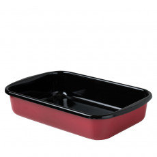 Riess Classic Color Red Frying Pan 35 x 23 cm - Enamel