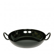 Riess Classic Black Enamel Gourmet Pan 24 cm - Enamel