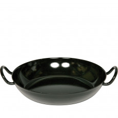 Riess Classic Black Enamel Gourmet Pan 30 cm - Enamel