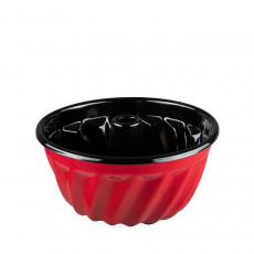 Riess Classic Color Red Bundt Pan 22 cm - Enamel