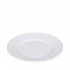 Riess Classic White Flat Plate 21 cm - Enamel