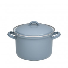 Riess Classic Pure Grey Meat Pot 18 cm / 2.5 L - Enamel