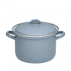 Riess Classic Pure Grey Meat Pot 20 cm / 3.5 L - Enamel