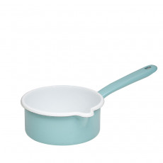 Riess Classic Nature Green Saucepan 14 cm / 0.75 L - Enamel