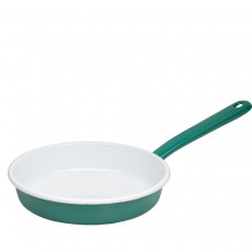 Riess Classic Nature Green Omelette Pan 20 cm - Enamel