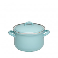 Riess Classic Nature Green Meat Pot 16 cm / 1.5 L - Enamel