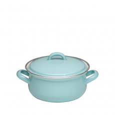 Riess Classic Nature Green Casserole 16 cm / 1.0 L - Enamel