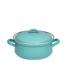 Riess Classic Nature Green Casserole 18 cm / 1.5 L - Enamel