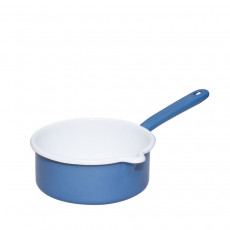 Riess Classic Nature Blue Saucepan 16 cm / 1.0 L - Enamel