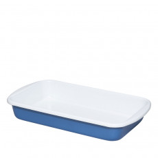 Riess Classic Nature Blue Casserole Dish 32 x 19 cm - Enamel