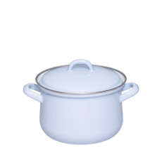 Riess Classic Nature Blue Meat Pot 16 cm / 1.5 L - Enamel