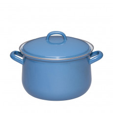 Riess Classic Nature Blue Meat Pot 20 cm / 3.5 L - Enamel