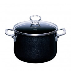 Riess Nouvelle Black Magic Extra Strong Meat Pot 20 cm / 4.0 L - Enamel