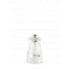 Peugeot Lalique Salt Mill 9 cm Crystal - Steel Grinder