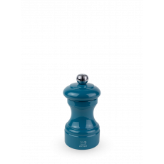 Peugeot Bistrorama Pepper Mill 10 cm Beechwood Pacific Blue Lacquered - Steel Grinder