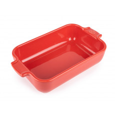 Peugeot Appolia Rectangular Casserole Dish 22 cm Red - Ceramic