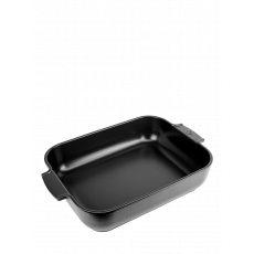 Peugeot Appolia Rectangular Casserole Dish 40 cm Satin Black - Ceramic