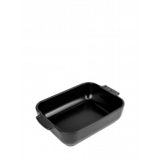 Peugeot Appolia Rectangular Casserole Dish 25 cm Satin Black - Ceramic