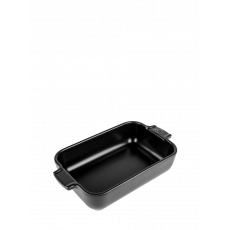 Peugeot Appolia Rectangular Casserole Dish 22 cm Satin Black - Ceramic