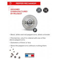 Peugeot Nancy pepper mill 30 cm acrylic - steel grinder