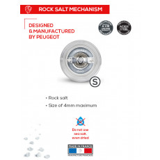 Peugeot Nancy salt mill 9 cm acrylic - steel grinder