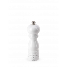 Peugeot Paris U'Select Salt Mill 18 cm Beech Wood White Lacquered - Steel Grinding Mechanism
