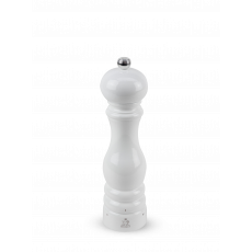 Peugeot Paris U'Select Pepper Mill 22 cm Beech Wood White Lacquered - Steel Grinding Mechanism