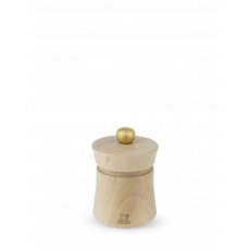 Peugeot Baya Salt Mill 8 cm Natural Beechwood - Steel Grinder