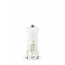 Peugeot Molène Sea Salt Mill 14 cm Acrylic White - Ceramic Grinder
