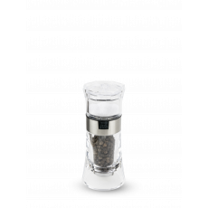 Peugeot Oslo Pepper Mill + Salt Shaker 13 cm Acrylic - Steel Grinder