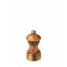 Peugeot Bistro Pepper Mill 10 cm Olive Wood - Steel Grinder