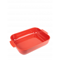 Peugeot Appolia rectangular baking dish 40 cm red - ceramic