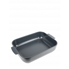 Peugeot Appolia rectangular baking dish 40 cm slate gray - ceramic