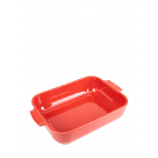 Peugeot Appolia rectangular baking dish 32 cm red - ceramic