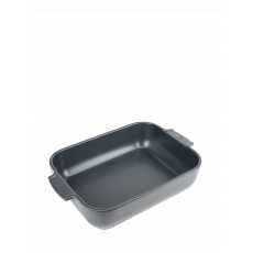 Peugeot Appolia rectangular baking dish 32 cm slate gray - ceramic