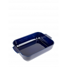 Peugeot Appolia rectangular baking dish 32 cm blue - ceramic