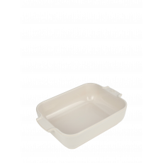 Peugeot Appolia rectangular baking dish 25 cm ecru - ceramic
