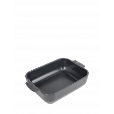 Peugeot Appolia rectangular baking dish 25 cm slate gray - ceramic