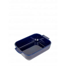 Peugeot Appolia rectangular baking dish 25 cm blue - ceramic