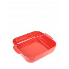Peugeot Appolia square baking dish 36 cm red - ceramic