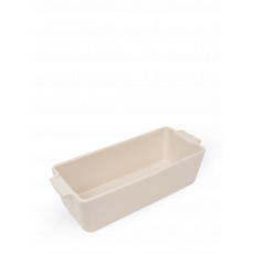 Peugeot Appolia Rectangular Cake Pan 31 cm ecru - Ceramic