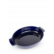Peugeot Appolia oval baking dish 40 cm blue - ceramic